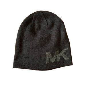Michael Kors Black Knit Beanie